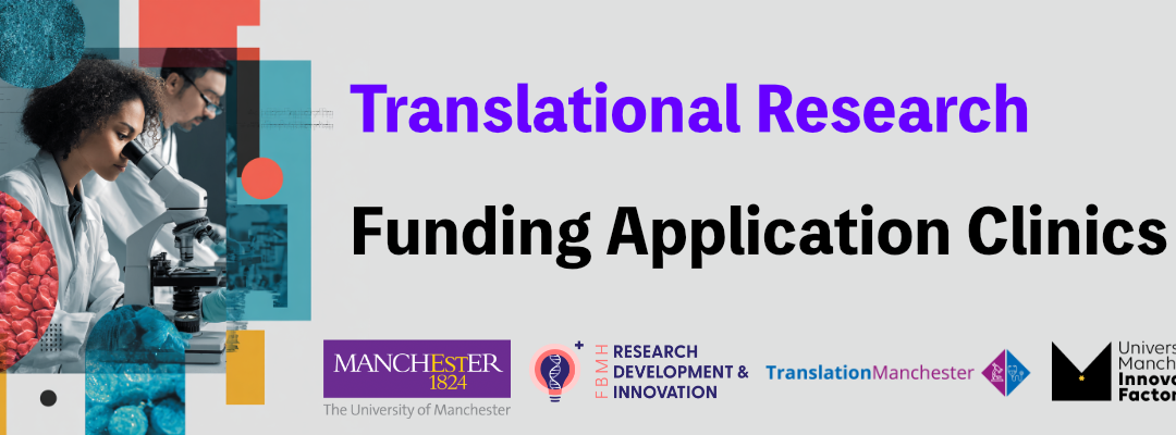 Translational Research Funding Application Clinics 2025